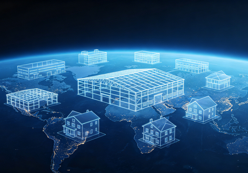Crecimiento del mercado mundial de edificios prefabricados de acero (PEB) 2026: ecol&oacute;gico e inteligente